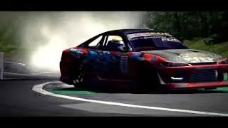 Project D | rFactor | Ebisu | Nissan Silvia S15 drifting