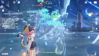 Clawing my way through 12-1-2 with DPS Diona | Genshin Impact Spiral Abyss 3.6