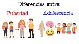 💥 Diferencias entre Pubertad y Adolescencia 💥  [Fácil y Rápido] | BIOLOGÍA |