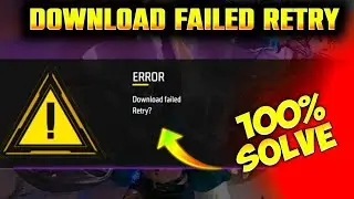 How To Solve Download Failed Retry Error Problem For Free Fire Max #freefireproblemsolve