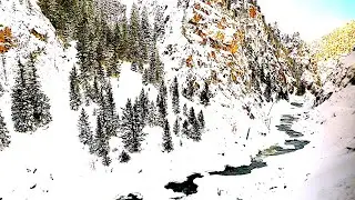 California Zephyr - Chicago to San Francisco in the Winter
