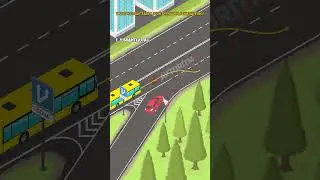 Traffic rules test: Who is right, a car or a bus? 🚗🚌 80% are wrong!