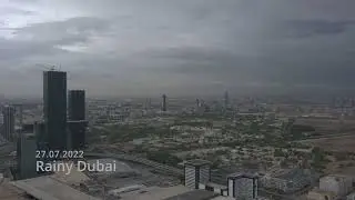 Dubai Rainy Day