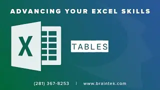 Working With Tables