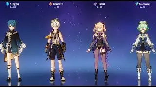 Fischl C6 in national in floor12 - Genshin impact