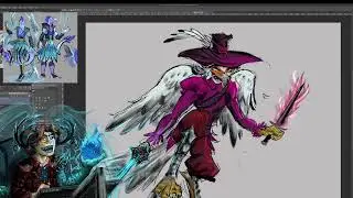 Drawing more DnD characters