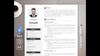 CV Template simple