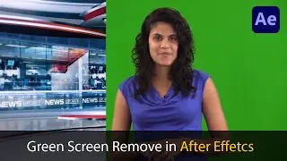 [How to] remove green screen background | Adobe After Effects Cc