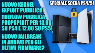 New KERNEL EXPLOIT on PS4 13.00 and PS5 12.00 RELEASED by THEFLOW! (Special News PS4/PS5)