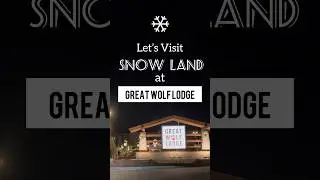 Let’s visit Snow Land at Great Wolf Lodge in Perryville, Maryland! #greatwolflodge #travelvlog
