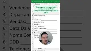 A mágica do @*_🤩 já conhecia? #excel #cursoexcel #excelbr #microsoftambassador