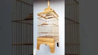 Sangkar laminasi bambu replika #shorts #djaybecraft #viralvideo #lampungtimur
