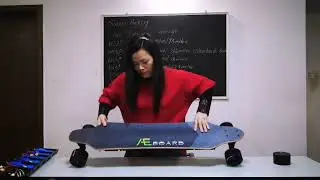 AEBOARD-AX  Flex Flexible Battery(Scale Box + 500W Motor + DIY mileage+Charging for phone),