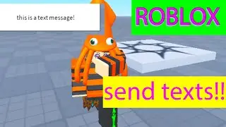 ROBLOX CODING TUTORIAL #15:  TEXT MESSAGE SYSTEM!