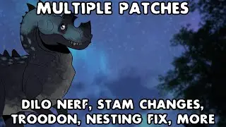 The Isle News Updates: Multiple Patches, Dilo Nerf, Troodon, Stamina Changes, Nesting Fix, More
