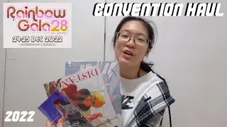 Anime Convention Haul! (Genshin Impact, Naruto, AOT, FMA, MHA) | Rainbow Gala 28 (2022)