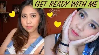 GET READY WITH ME - SIMPLE AND FRESH MAKEUP, HAIR, OUTFIT