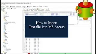 How to Import Text file into Access  | Visual Importer ETL Tutorial 🎥
