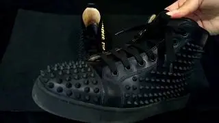 Christian Louboutin Black Gold Yin Yang Wear & Tear Update