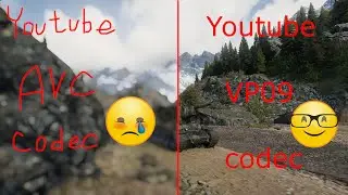 Как сохранить видео в формате VP09 на Youtube?! (УЛУЧШИТЬ КАЧЕСТВО изображения)