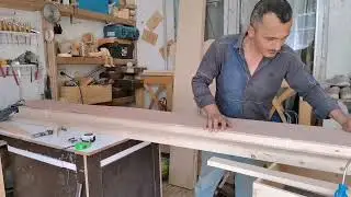 Making a wooden door : Handmade wooden doors are not seen by those who are professional carpenters