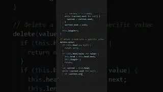 Removing a Node from a Linked List in JavaScript #linkedlists #javascript #programming