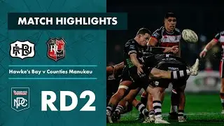Bunnings NPC 2022 | Round 2 Highlights | Hawke's Bay v Counties Manukau
