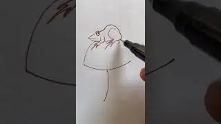 Draw a frog #drawing #outline #art #artdrawing