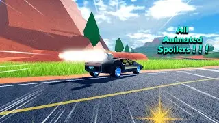 All Animated Spoilers In Roblox Jailbreak | Roblox Jailbreak