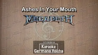 Megadeth - Ashes In Your Mouth (Karaoke)
