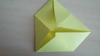 как сделать попугая из бумаги