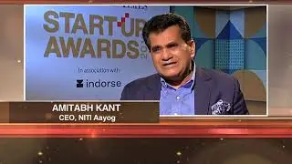 ET Startup Awards 2019   Amitabh Kant & Renuka Ramnath