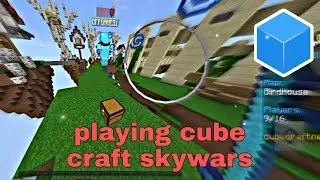 Playing CubeCraft for the first time in my yt channel🇲🇾