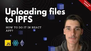 Uploading files to IPFS - how to do it in a react app?