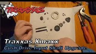 Traxxas Xmaxx Cush Drive Input Shaft Upgrade Installation GPM
