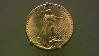 1933 Saint-Gaudens American Gold Double Eagle -- viewing the 7.5 million dollar coin