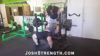 Cody Courter, 510 x 2 Reps Bench Press