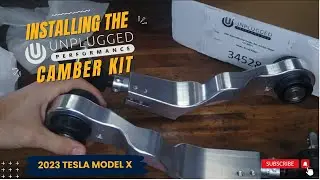 Unplugged Performance Camber Kit for Tesla Model X Plaid 2023