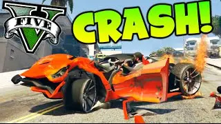 DEFORMACIONES DE COCHES EXTREMAS CON FLASH !! GTA V MODS PC Makiman