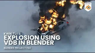 Simple Explosions with VDB in Blender + Project File 