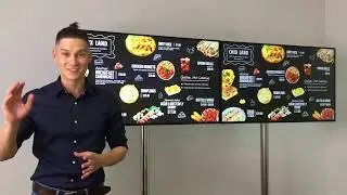 Digital Menuboard from media4screens