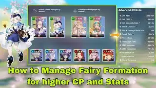 How to Manage the Best Fairy Formation for Highest CP and Highest Stats ⚡✨ | Neverland 🍀✨