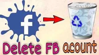 how to delete facebook acount easly