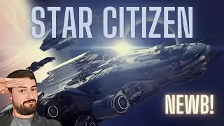 StarCitizen, First Time Newb Lets Boldly Go! Live Gameplay With Friends.