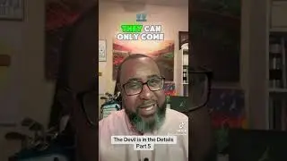 The Devil is in the Details Part 5 (Vanity)