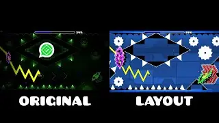"WhatsApp Circles" Original vs Layout | Geometry Dash Comparison