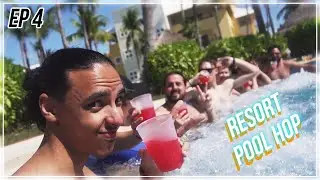 POOL HOPPING THROUGH A RESORT - Mexico Vlog: Episode 4