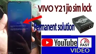 Vivo Y21 JIO SIM UNLOCK