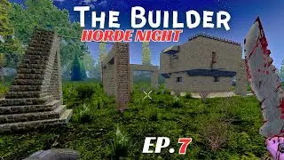 Can the base survive the 7 day hoard  64 zombies EP.7 The builder #ps5 #7d2d #survival #xbox