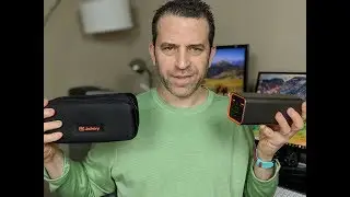 Jackery PowerBar Travel Laptop External Battery Pack And Case Review And Demo